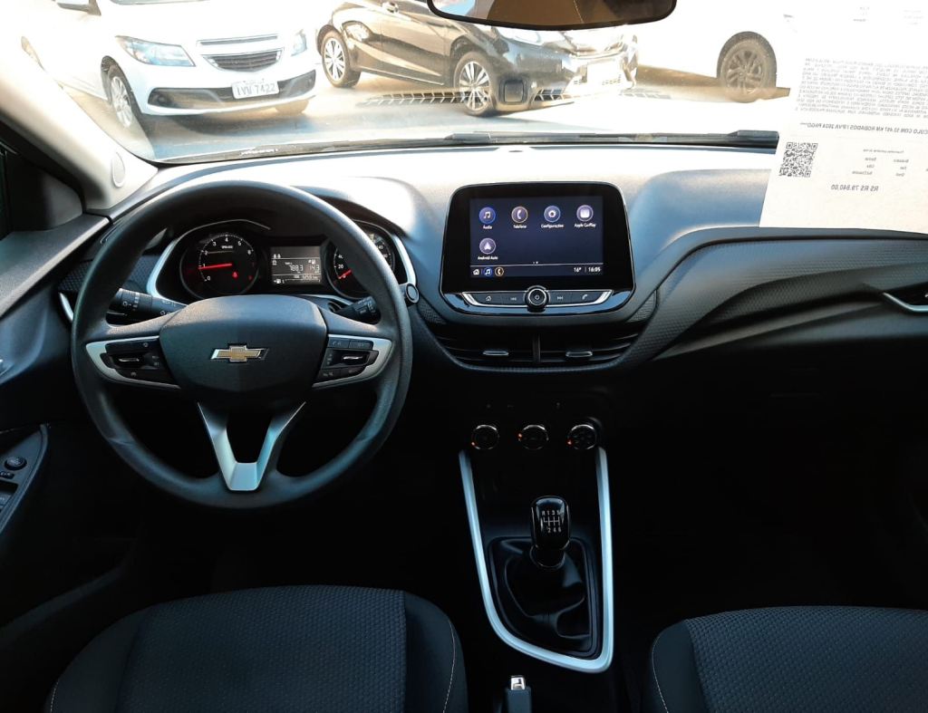 Chevrolet Onix Lt 1.0 Mpfi 8V 4P Mec. 2023 imagem 16