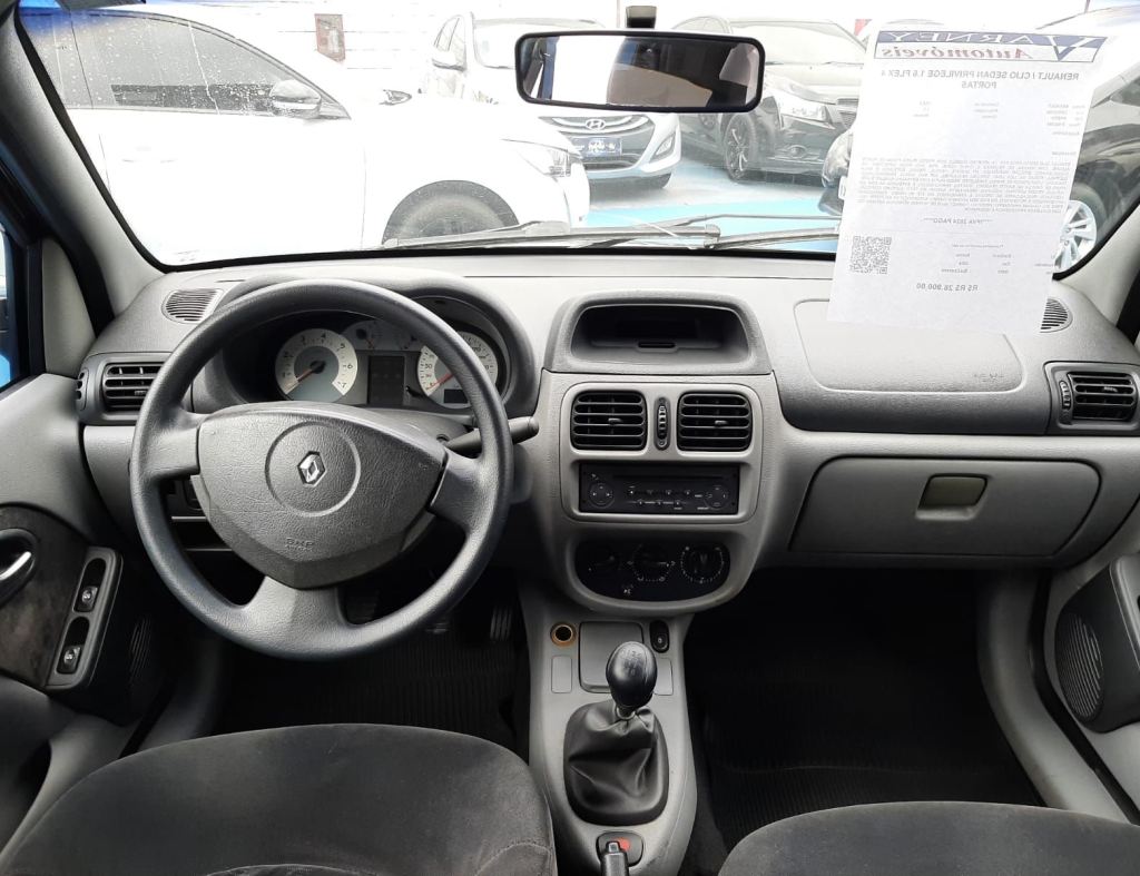 Renault Clio Sedan Privilege 1.6 16V Completo 2009 imagem 15