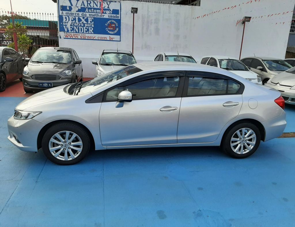 Honda Civic Lxl 1.8 Automatico Flex Modelo 2013 imagem 2