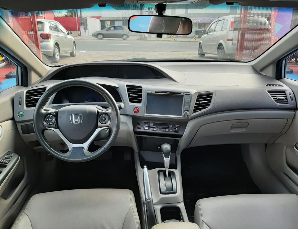 Honda Civic Lxl 1.8 Automatico Flex Modelo 2013 imagem 15