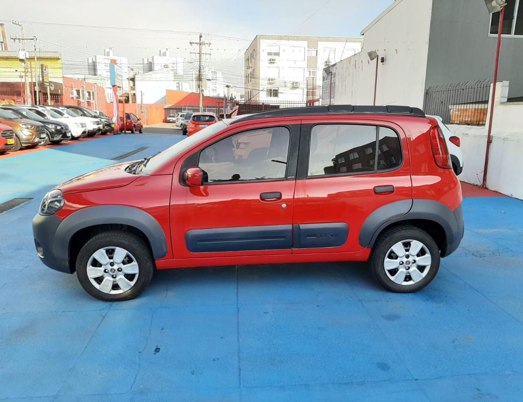 Fiat Uno Way 1.0 Flex 4 Portas Modelo 2013 imagem 4