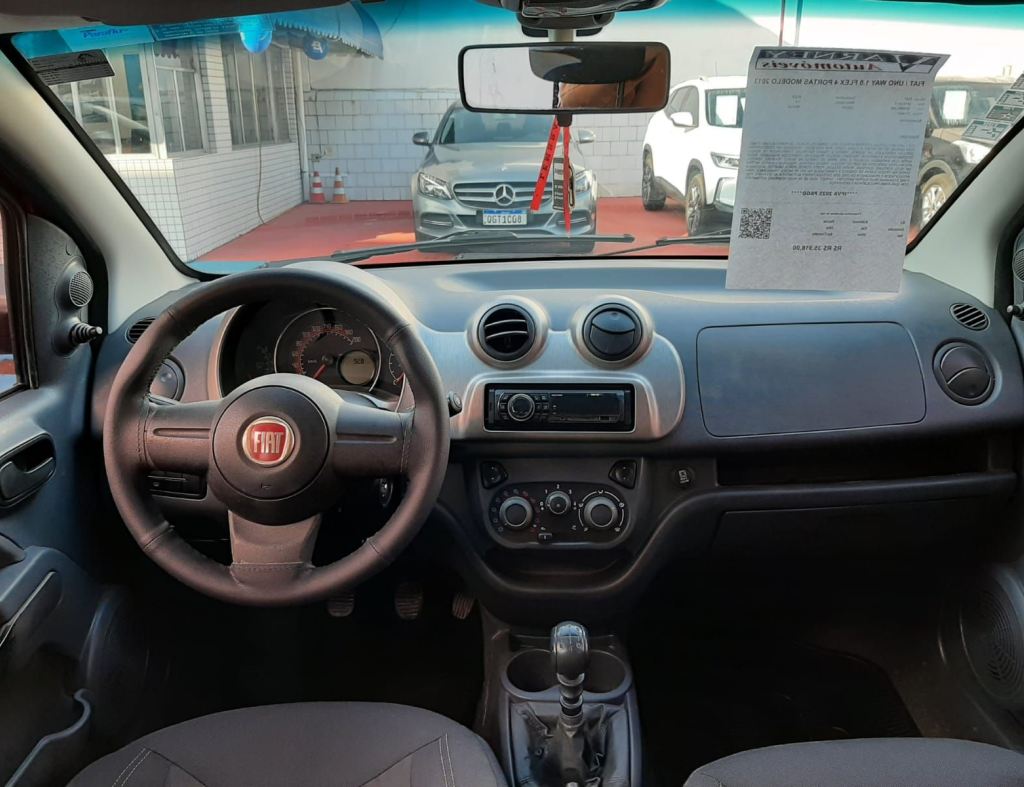 Fiat Uno Way 1.0 Flex 4 Portas Modelo 2013 imagem 13