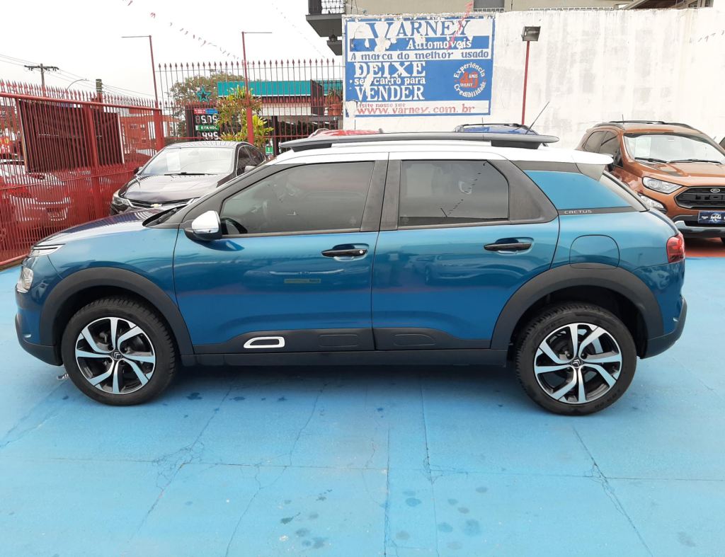 Citroen C4 Cactus Feel Pack 1.6 Automatico Flex 4 Portas Modelo 2020 imagem 4