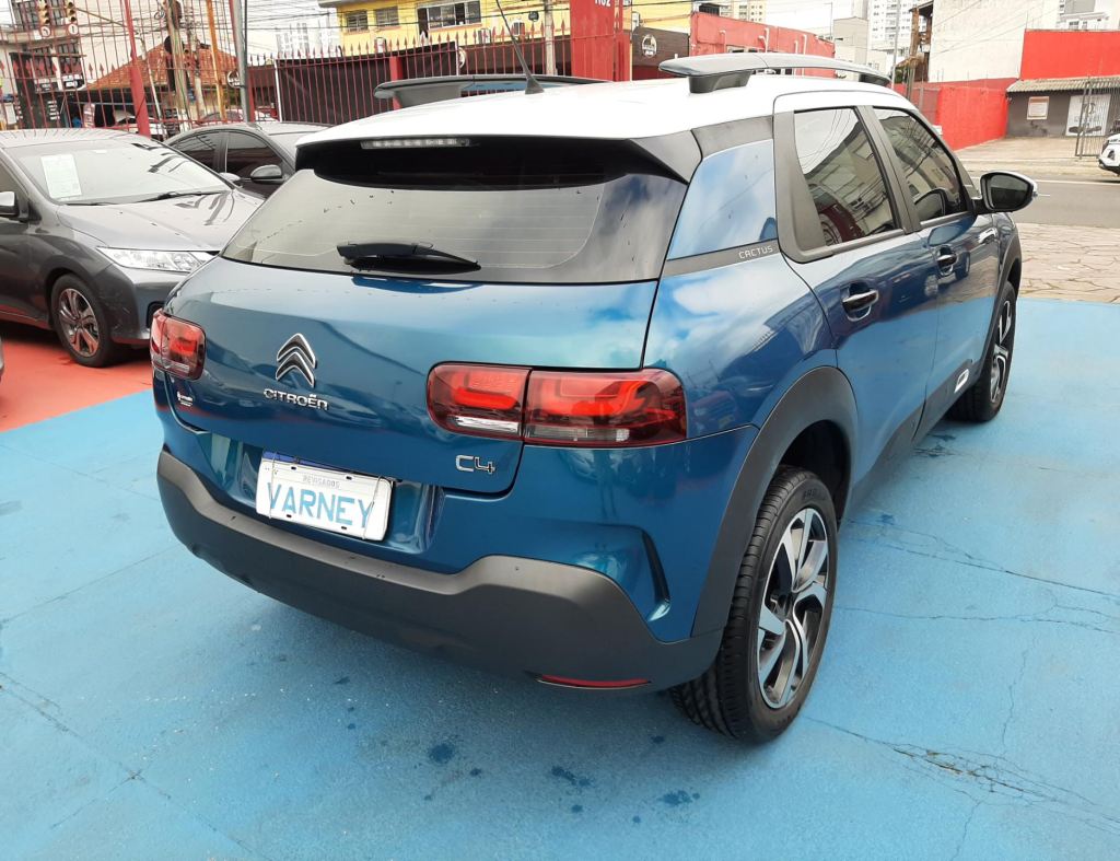Citroen C4 Cactus Feel Pack 1.6 Automatico Flex 4 Portas Modelo 2020 imagem 5