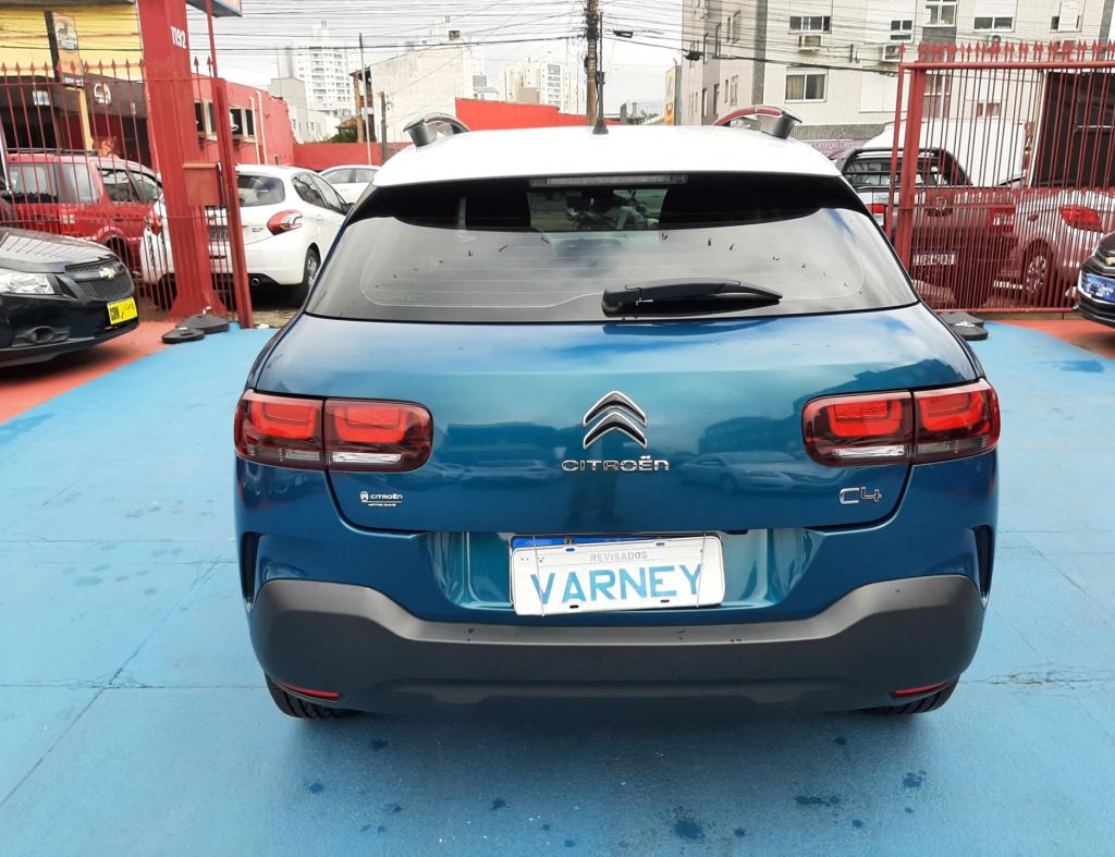 Citroen C4 Cactus Feel Pack 1.6 Automatico Flex 4 Portas Modelo 2020 imagem 9