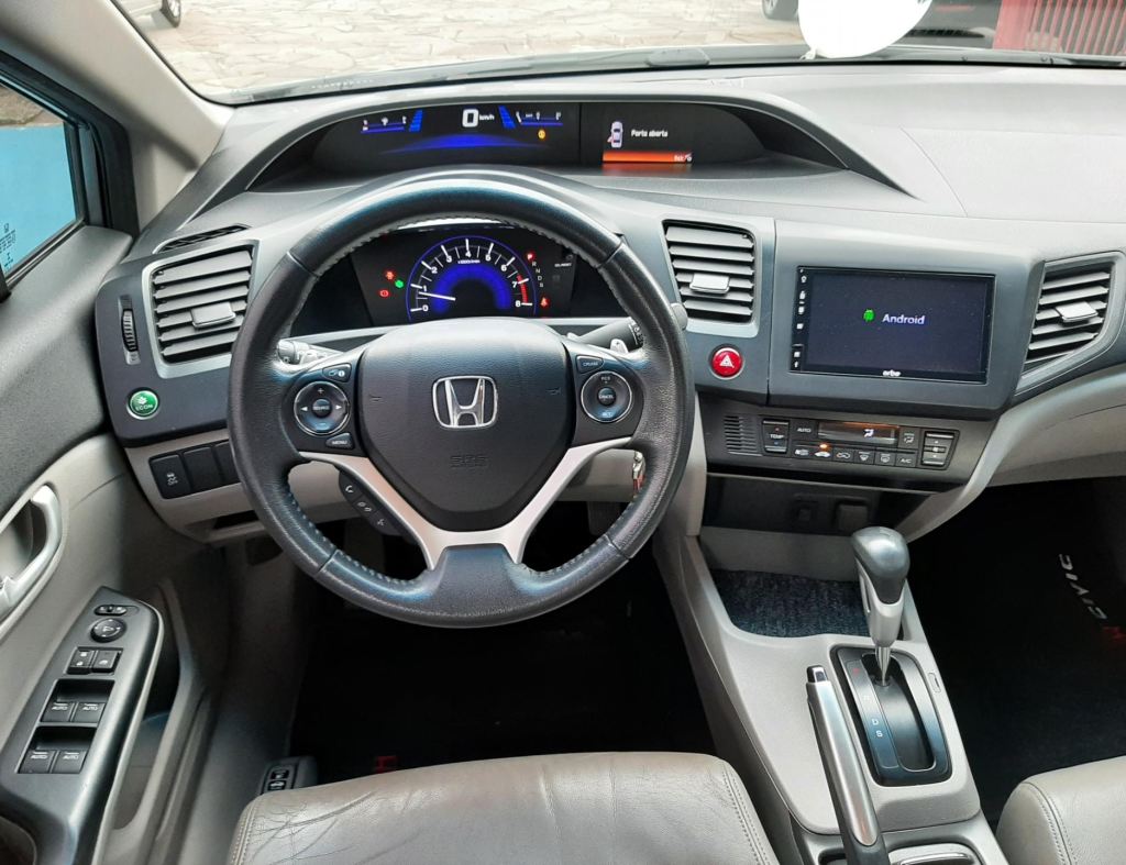 Honda Civic Lxr 2.0 Automatico Flex 4 Portas Modelo 2016 imagem 13