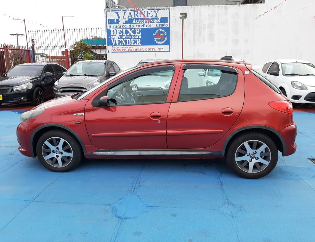 Peugeot 207 Xr 1.6 Automatico Flex 4 Portas Modelo 2009 imagem 4