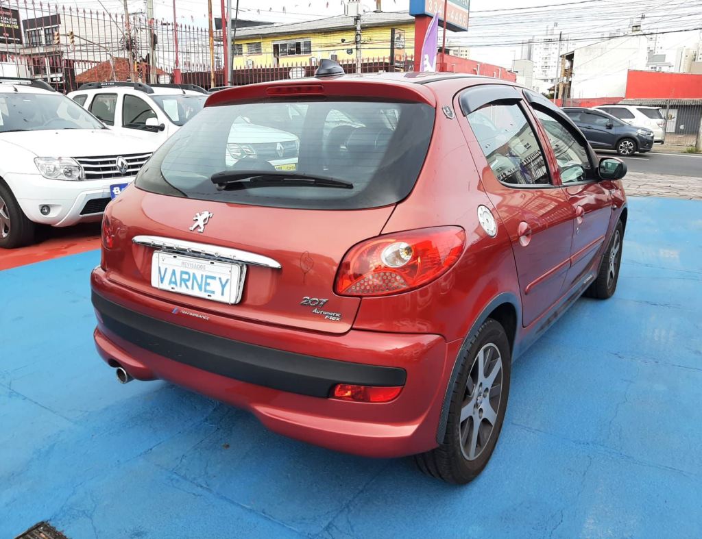 Peugeot 207 Xr 1.6 Automatico Flex 4 Portas Modelo 2009 imagem 5
