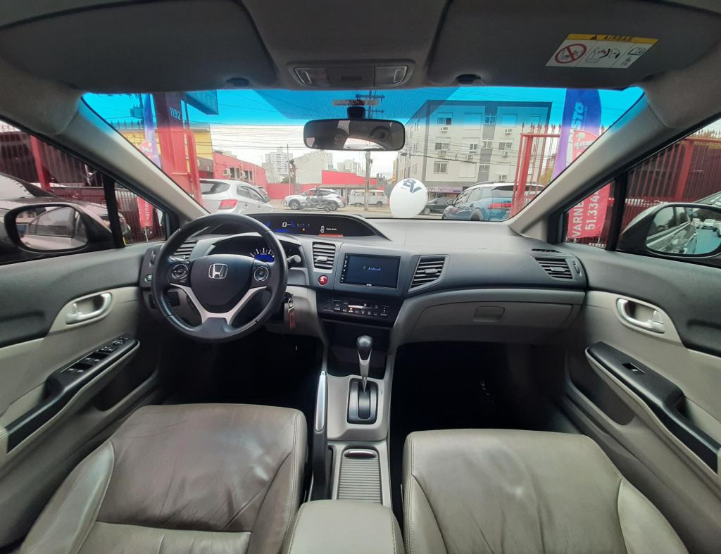 Honda Civic Lxr 2.0 Automatico Flex 4 Portas Modelo 2016 imagem 13