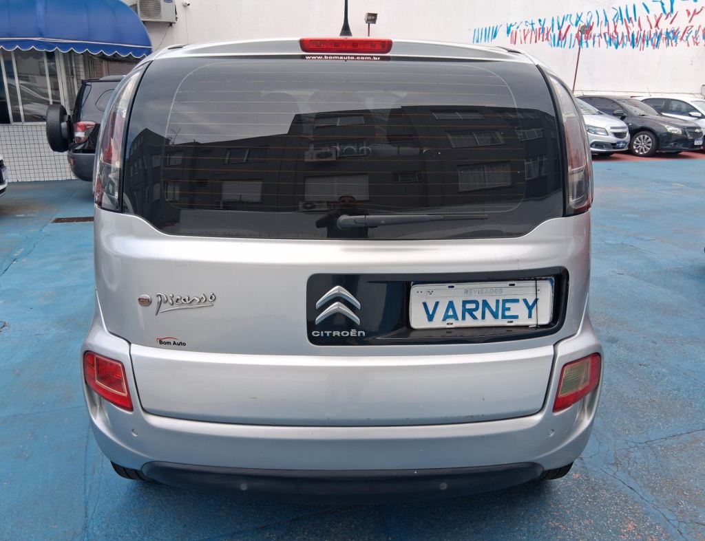 Citroen C3 Picasso Exclusive 1.6 Automatico Flex 4 Portas Modelo 2014 imagem 4