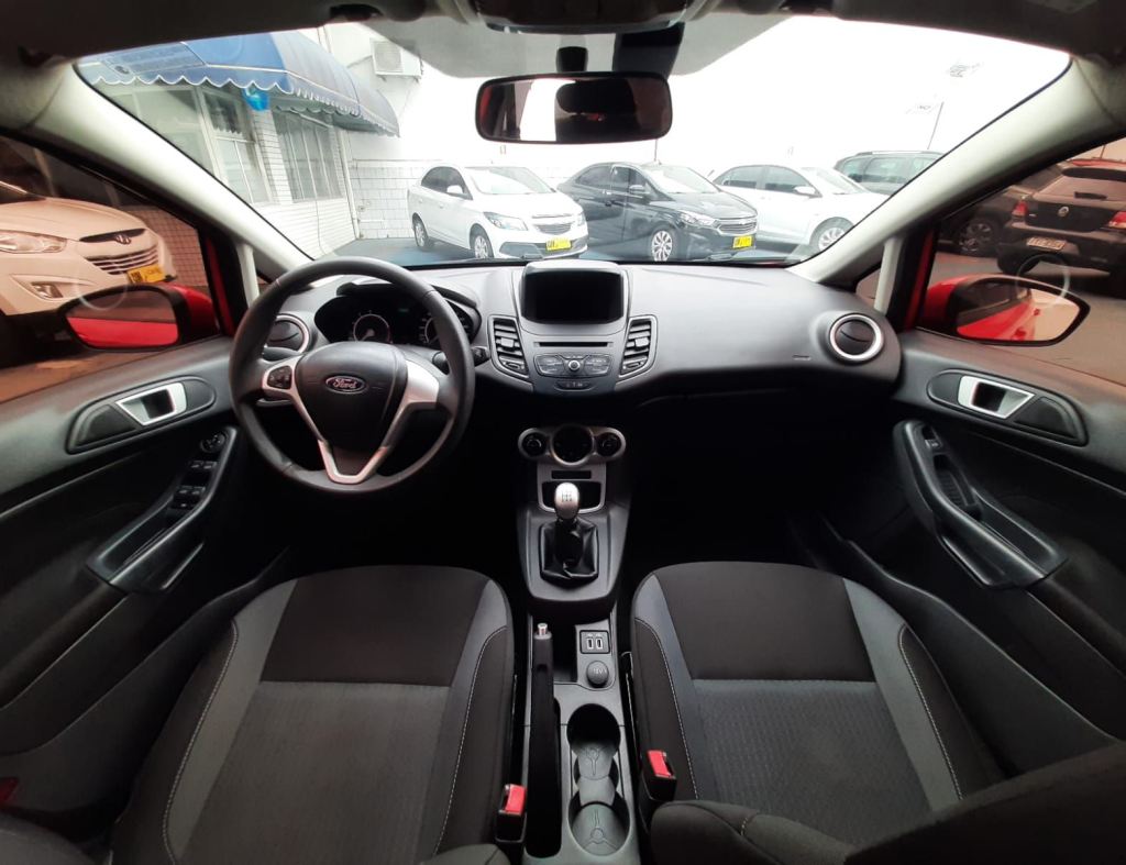 Ford New Fiesta 1.6 Sel Hatch 4P,Modelo 2018.Ipva 2026 Pago imagem 13