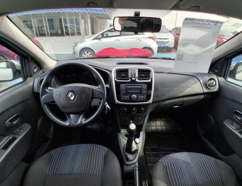 Renault / Sandero Authentic 1.0 Flex 4 Portas Modelo 2016 imagem 12