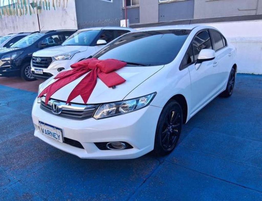 Honda / Civic Lxs 1.8 Automático Flex 4 Portas Modelo 2013 imagem 3