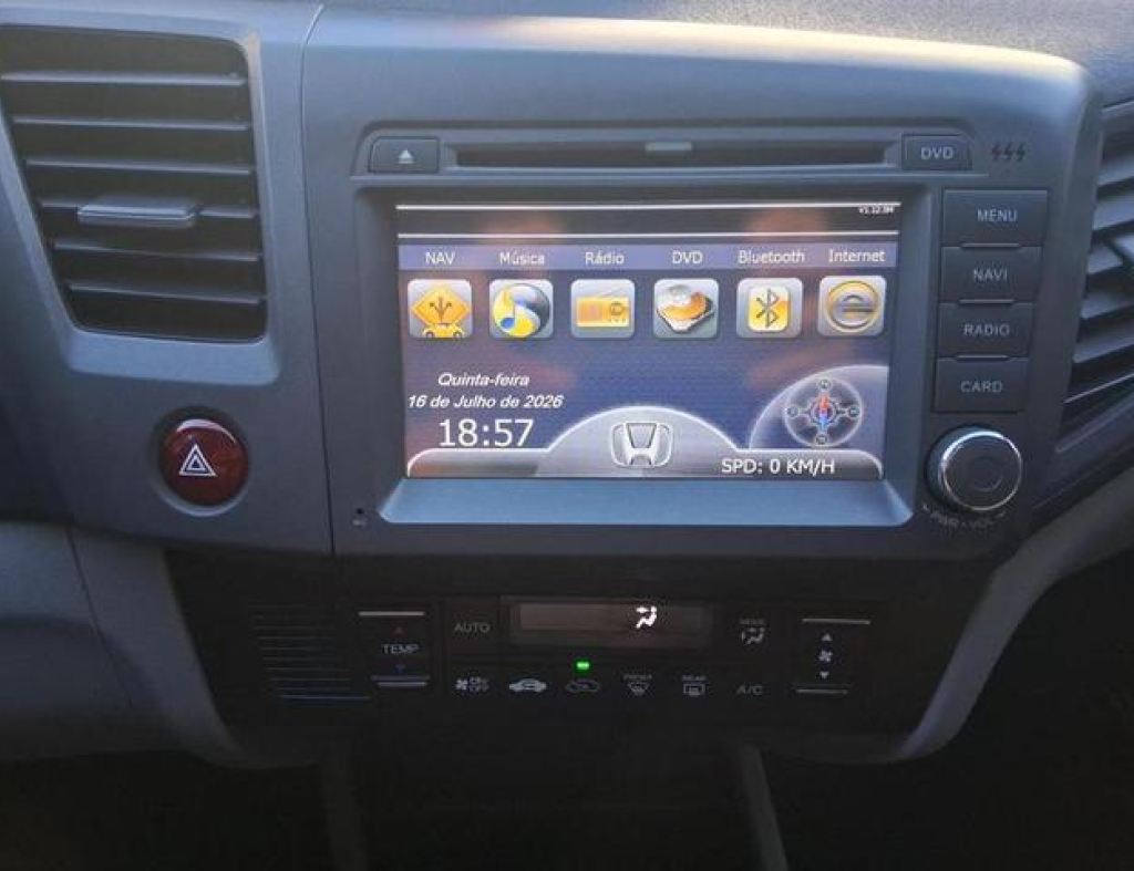 Honda / Civic Lxs 1.8 Automático Flex 4 Portas Modelo 2013 imagem 19
