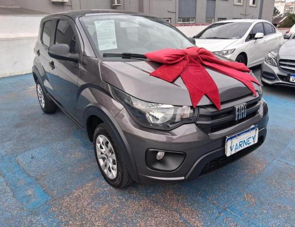 Fiat / Mobi Like 1.0 4 Portas ,Cinza Metalico,Modelo 2025 imagem 1