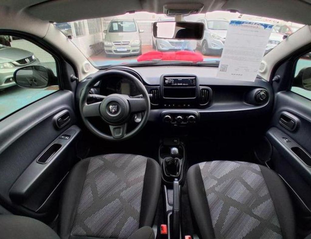 Fiat / Mobi Like 1.0 4 Portas ,Cinza Metalico,Modelo 2025 imagem 12